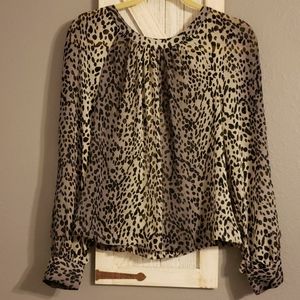 Jennifer Lopez Split Back Blouse Size M